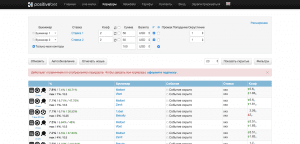 Коридоры на PositiveBet