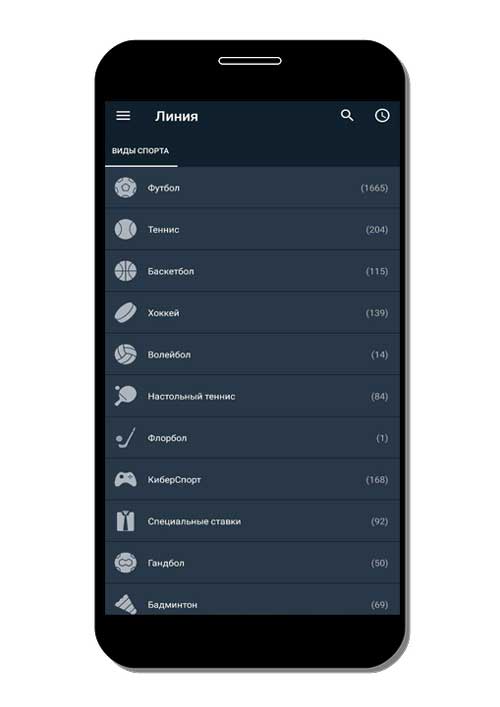 Линия и личный кабинет 1xBet