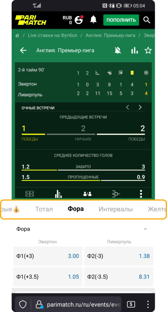 Роспись спортивного события