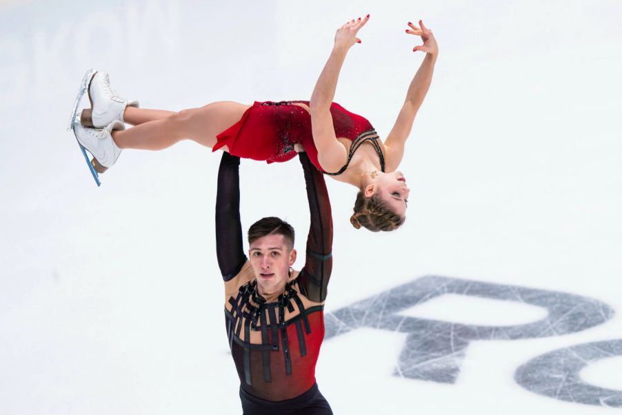 Российские фигуристы Анастасия Мишина и Александр Галлямов