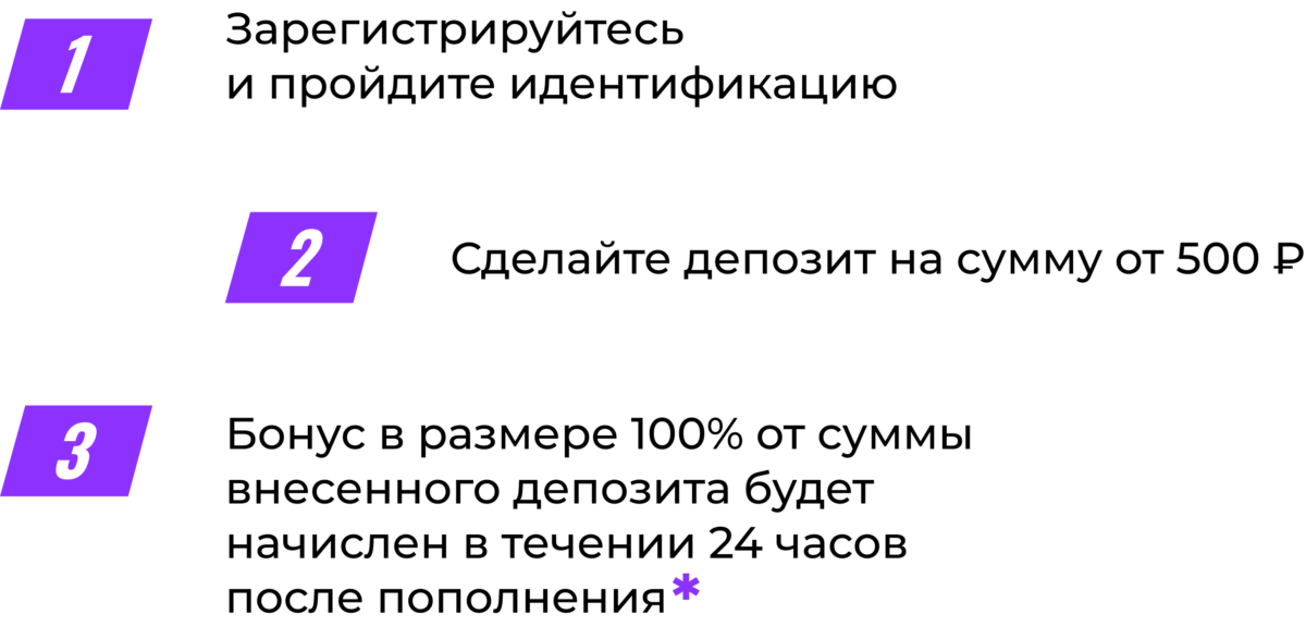 Бонус на первый депозит до 10 000 рублей в букмекерской конторе ПариБет