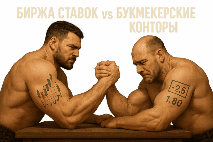 Биржа ставок против букмекерских контор