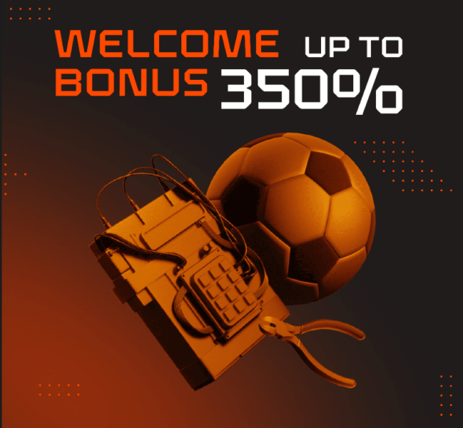 Приветственный бонус до 350% за первые 2 депозита в БК GGbet